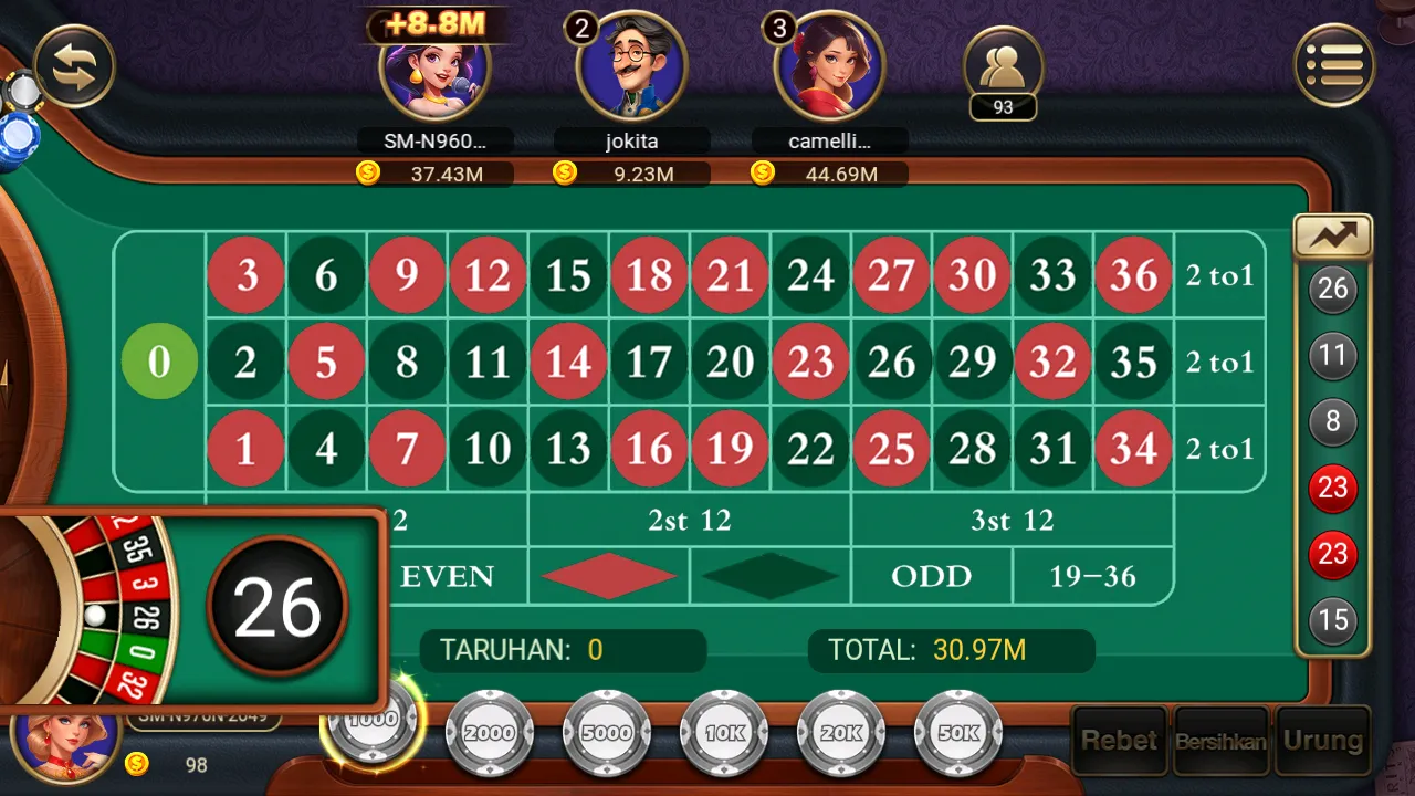 Roulette Security